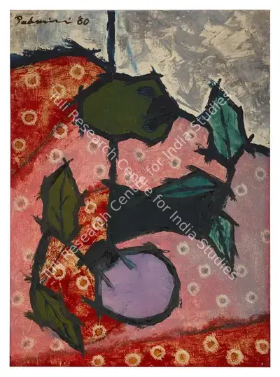 T.K. Padmini (Artist), Untitled, 1960, Painting