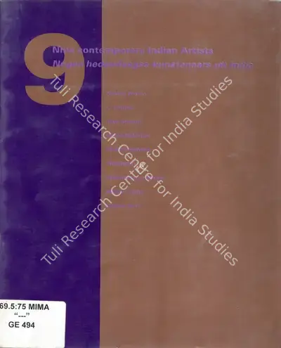 Municipal Museum Arnhem (Organiser), Nine Contemporary Indian Artist, 1991, Group Exhibition Catalogue