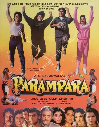 Firoz A. Nadiadwala (Producer), Parampara, 1992, Full Sheet Poster