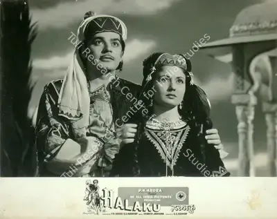 Rajendra Malone (Cinematographer), Halaku, 1956, Lobby Card