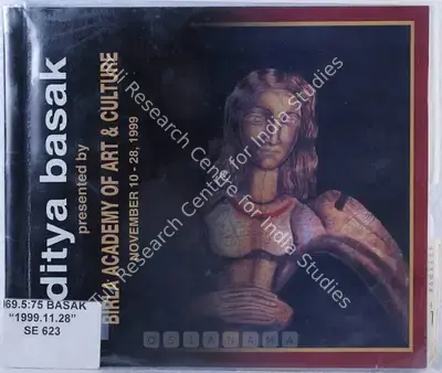 Aditya Basak (Artist), Aditya Basak, 1999, Solo Exhibition Catalogue