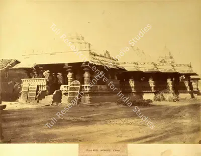William Henry Pigou (Photographer), Hungul. A Temple, Antiquarian Photograph