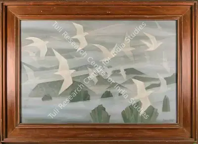 Sabavala, Jehangir (Artist). Flight Series. Oil on Canvas, 1993 | Painting | FineArts | 00182429
