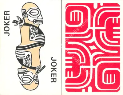 Jeu de Cartes de Tahiti, 1979, Playing Cards