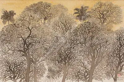 Chameli Ramachandran (Artist), Untitled, 2004, Painting