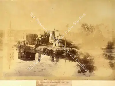 Colonel Thomas Biggs (Photographer), Bunshunkuree. Group of Temples, Antiquarian Photograph