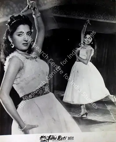 Vallabh Chokshi (Producer), Adhi Roti, 1957, Lobby Card