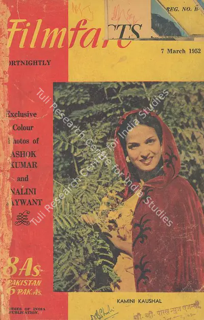 Frank Moraes (Editor), Filmfare, 1952, Magazine
