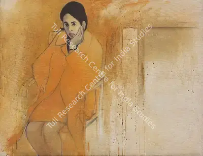 Broota, Rameshwar (Artist). Thus came the Weekend. Oil on canvas, 1968 | Painting | FineArts | 00416725