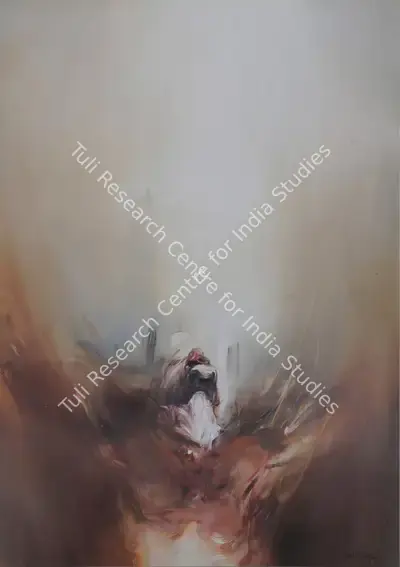 Shahabuddin (Artist), The Scream, 2006, Painting