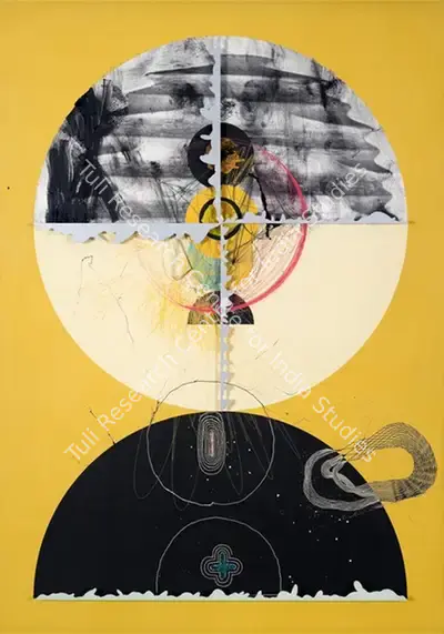 Aditya Pande (Artist), Half- Life Form XV, 2012, Painting