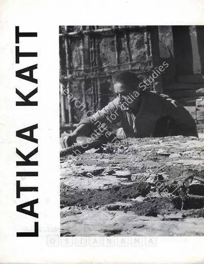 Latika Katt (Artist), Latika Katt, 1996, Solo Exhibition Catalogue