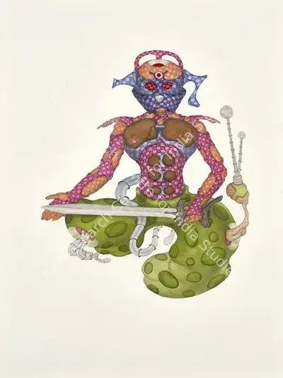 Ajay Dhandre (Artist), Untitled, 2019, Painting