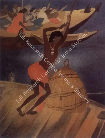 M.A.R. Chughtai (Artist), Untitled, Painting