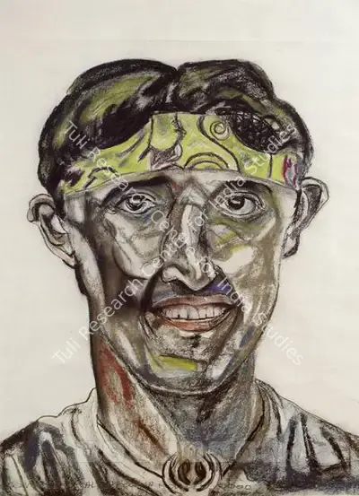 Valsan Koorma Kolleri (Artist), Untitled, 2000, Drawing
