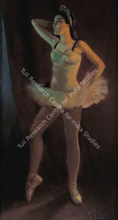 Solomon Gladstone (Artist), Ballet Dancer, Painting