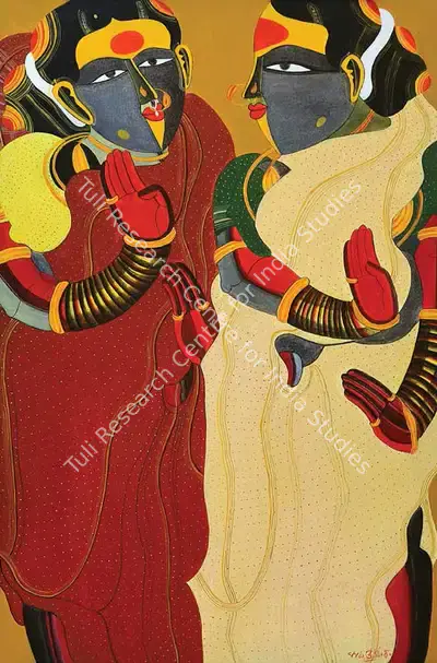 Thota Vaikuntam (Artist), Untitled, Painting