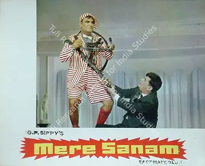 K. Vaikunth (Cinematographer), Mere Sanam, 1965, Lobby Card