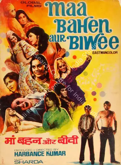 Harbance Kumar (Producer), Maa Bahen Aur Biwee, 1973, Song-Synopsis Booklet
