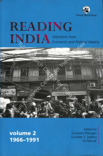 Gurpreet Mahajan (Editor), Reading India, 2019, Edited Book