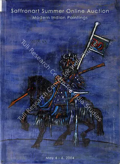 Saffronart (Auction House), Modern Indian Paintings, 2004, Auction Catalogue