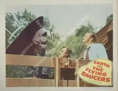 Fred Jackman Jr. (Cinematographer), Earth vs. the Flying Saucers, 1956, Lobby Card