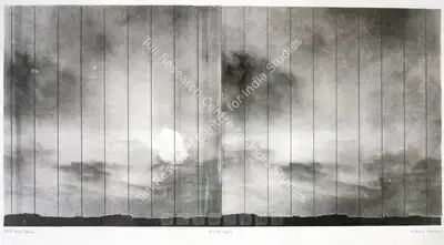 Nataraj Sharma (Artist), Measure (Sky) 2, 2005, Graphic Art