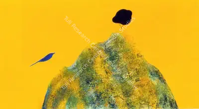 J. Swaminathan (Artist), Kaalateet 1978, 1978, Painting