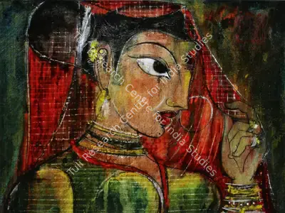 A.A. Almelkar (Artist), Untitled, Painting