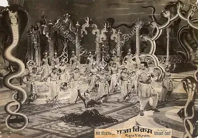 Dhirubhai Desai (Director), Raja Vikram, 1957, Lobby Card