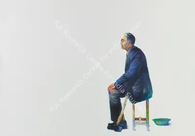 Kaleka, Ranbir (Artist). Cul-de-sac in Taxila. HD video projection on painted canvas, 2014 | Painting | FineArts | 00336323