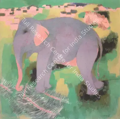 N.S. Bendre (Artist), Untitled, 1968, Painting