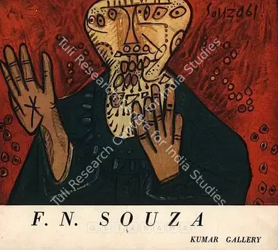 F.N. Souza (Artist), F. N. Souza, 1963, Solo Exhibition Catalogue