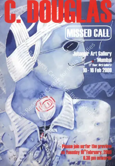 C. Douglas (Artist), C. Douglas, 2008, Solo Exhibition Invitation