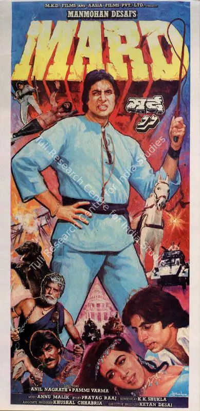 Manmohan Desai (Producer), Mard, 1985, Song-Synopsis Booklet