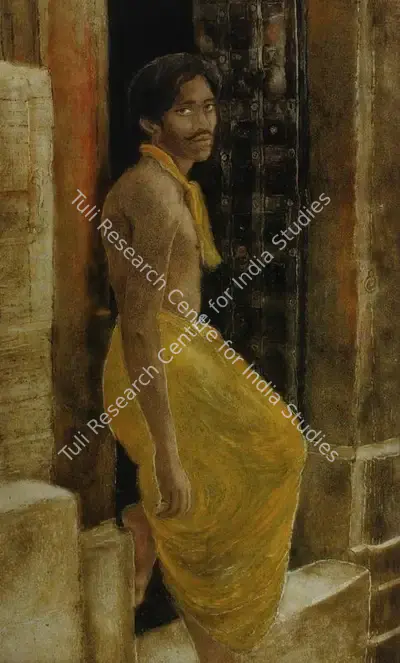Satish Gupta (Artist), Brahmin Boy, 1990, Painting