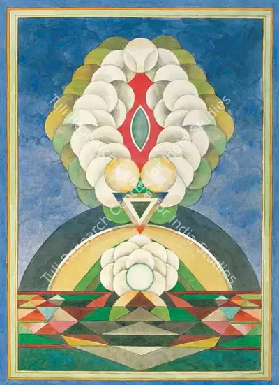 G.R. Santosh (Artist), Untitled, 1988, Painting