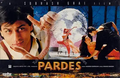 Subhash Ghai (Producer), Pardes, 1997, Lobby Card
