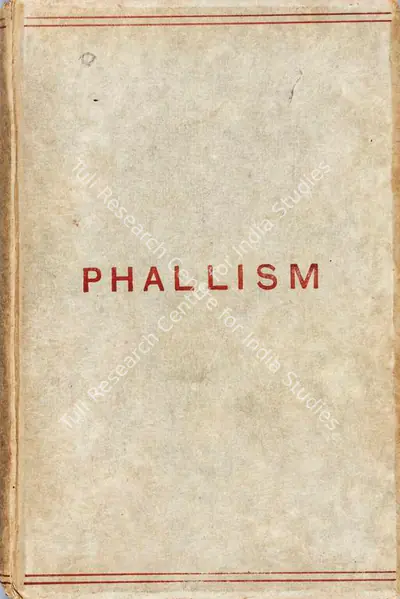 Hargrave Jennings (Author), Phallism, 1889, Authored Antiquarian Book
