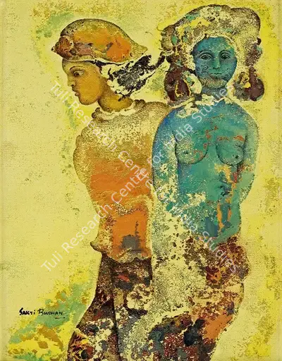 Sakti Burman (Artist), Untitled, 1975, Painting