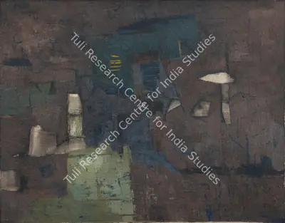 Ramkumar (Artist), Landscape, 1962, Painting
