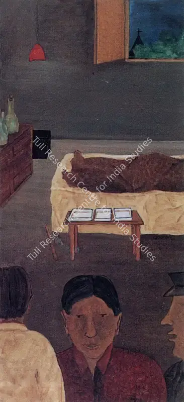 Shamshad Husain (Artist), Untitled, 1996, Painting