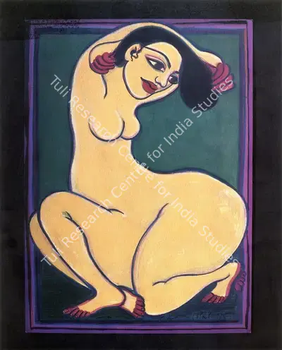 Gogi Saroj Pal (Artist), Shivpriya, 1995, Painting