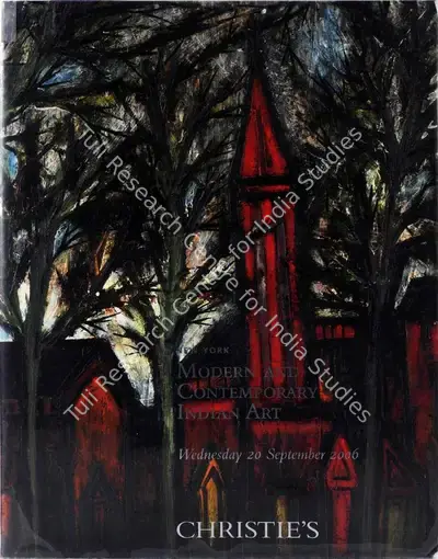 Christie's (Auction House), Modern and Contemporary Indian Art, 2006, Auction Catalogue
