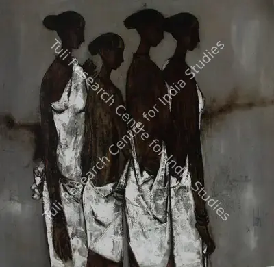 B. Prabha (Artist), Untitled, 1964, Painting