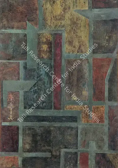 V.S. Gaitonde (Artist), Untitled, 1958, Painting
