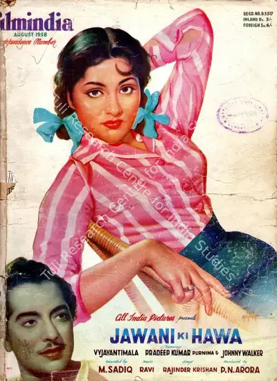 Baburao Patel (Editor), Filmindia, 1958, Magazine