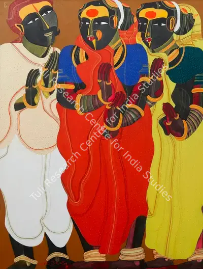 Thota Vaikuntam (Artist), Untitled, 2003, Painting