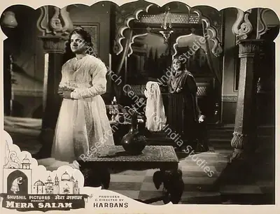 Harbans (Producer), Mera Salam, 1957, Lobby Card