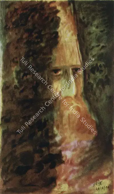 Panna Zaveri (Artist), Rabindranath Tagore, Painting